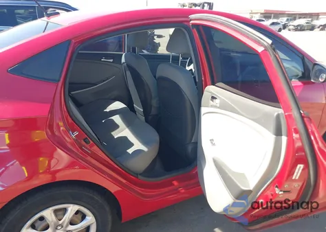 2013 Hyundai Accent Gls z USA, uszkodzony, nr VIN KMHCT4AE0DU521736